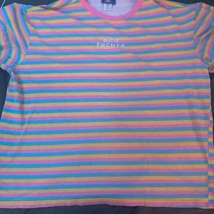 ODD FUTURE STRIPPED TEE